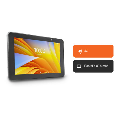 Características del terminal de mano Zebra ET56 ET56ET-G21E-00A6: 4G, Pantalla 8" o más