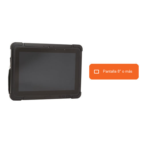 Características del terminal de mano Honeywell RT10 RT10W-L00-18C12E0E: Pantalla 8" o más