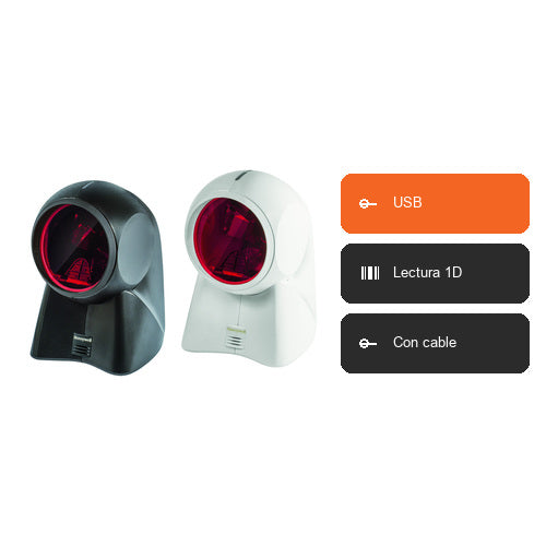 Características del lector de códigos de barras Honeywell 7190G blanco 7190G-0USBX-0: USB, Lectura 1D, Con cable