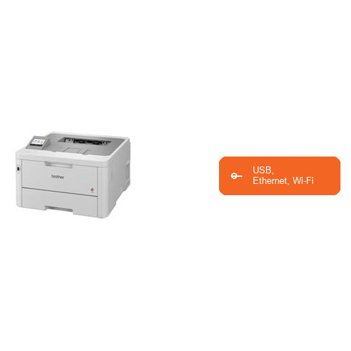 Características de la impresora de etiquetas Brother HL-L8240CDW HLL8240CDWRE1: USB, Ethernet, Wi-Fi