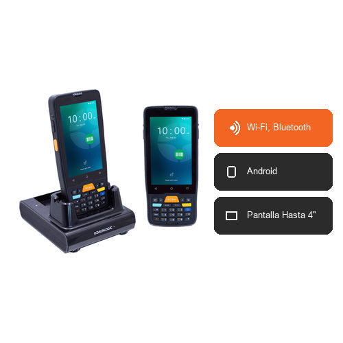 Características del terminal de mano Datalogic MEMOR K 946000001: Wi-Fi, Bluetooth, Android, Pantalla Hasta 4"