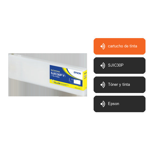 Características de Epson cartucho de tinta C33S020642: cartucho de tinta, SJIC30P, Tóner y tinta, Epson
