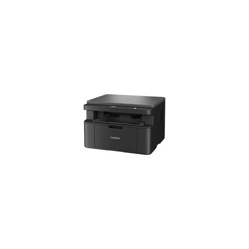 Detalle de la impresora de etiquetas Brother DCP-L1640W con su zona de trabajo