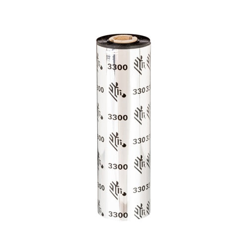 Cartucho de cinta - CINTA DE RESINA 110MMX74M 3300 CARTUCHO STD 6/CAJA - SKU:03300CT11007
