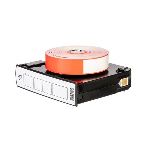 Zebra Etiqueta multiusos - Z-BAND DIRECT ADULTO 25X279MM 200 BANDAS/CARTR ROJO CAJA DE 6 - SKU:10006995-1K