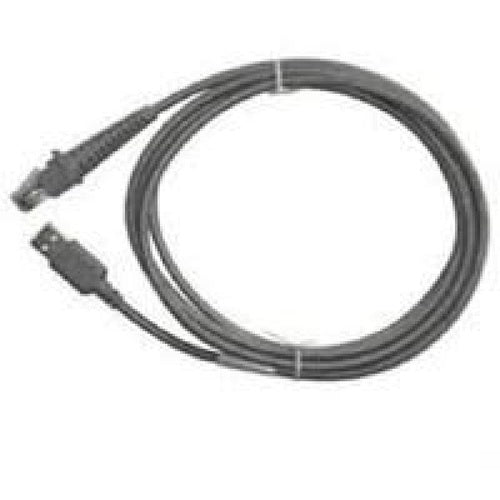 Datalogic Cable de transferencia de datos - CABLE USB TIPO A PWR OFF TERM SOBREMOLDEADO RECTO 2M - SKU:90A052211