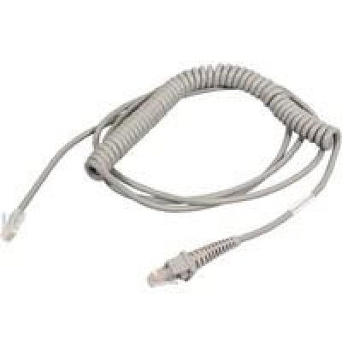 Datalogic Cable de transferencia de datos - CAB-362 SH 4132 CABLE EN ESPIRAL RJ10 MAGELLAN AUX PORT 12 - SKU:90G001095