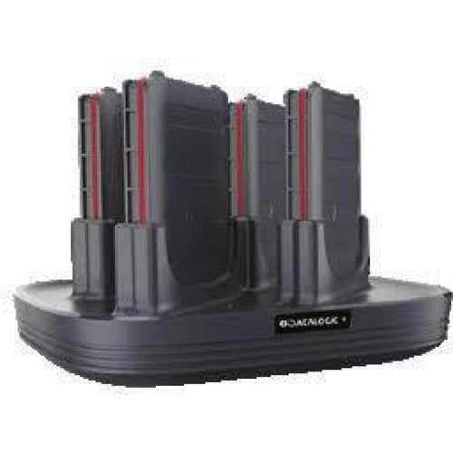 Datalogic Cargador de batería de bahía múltiple - CARGADOR BATERÍA DE 4 RANURAS MEMOR 10 COLOR NEGRO - SKU:94ACC0192