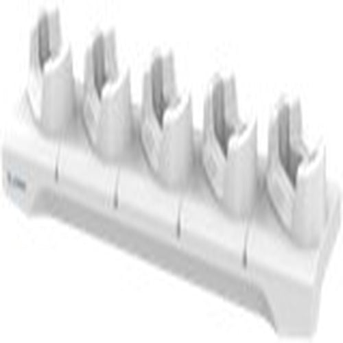 Zebra Cuna - HC2X/HC5X HC BLANCO 5SLOT CHARGE only cuna Comp. con correa de mano - SKU:CRD-HC2L5L-BS5CO