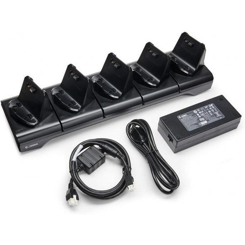 Zebra base de carga - 5-slot docking cradle ZQ210 UK - SKU: CRD-MPV-5SC2UK1-01