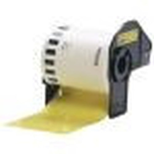 Brother Cinta Adhesiva - CINTA CONTINUA AMARILLA ANCHO 62MM LONGITUD 15.24M - SKU:DK22606