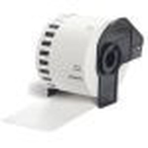 Brother Etiqueta Multiusos - CINTA DE PAPEL NO ADHESIVA 54MM NEGRA SOBRE WHITE54MM X 30.48M - SKU:DKN55224