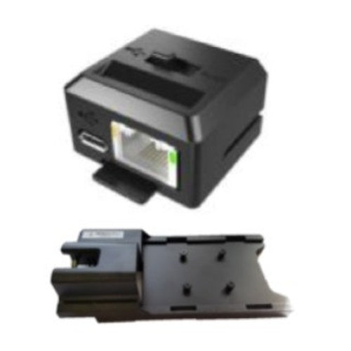 Zebra Tarjeta Gigabit Ethernet - KIT ADAPTADOR USB-ETHERNET SOPORTE DE MÓDULO DE ELEVACIÓN DE UNA RANURA - SKU:KT-TC51-ETH1-01