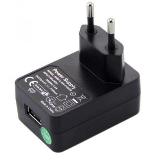Zebra Adaptador de CA - FUENTE DE ALIMENTACIÓN-100-240 VAC 5 V 2.5 A CON ENCHUFE EUROPEO - SKU:PWR-WUA5V12W0EU
