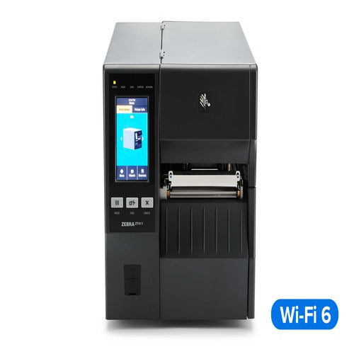 Zebra impresora de transferencia térmica industrial con conectividad WiFi 6 y Bluetooth 5.3 para impresión continua en líneas de producción SKU ZT41142-T0EG000Z projit.es