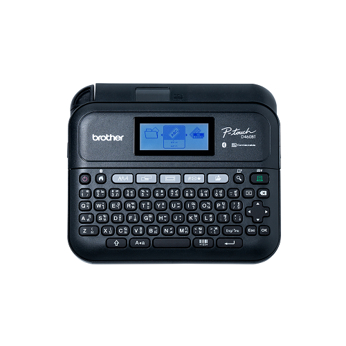 Brother PT‑D460 etiquetadora de escritorio con teclado y Bluetooth