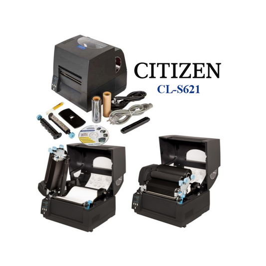 Detalle del cabezal y sensores de la Citizen CL‑S621II