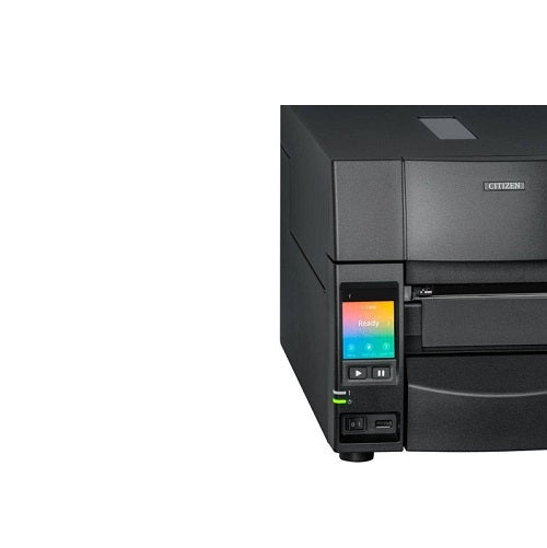 Citizen CL-S700III imprimiendo etiquetas en entorno industrial