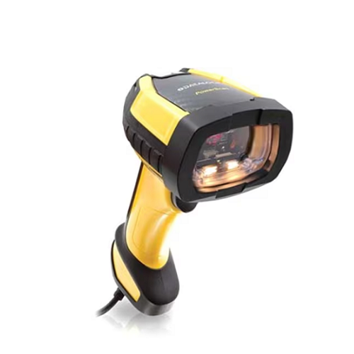 Escáner industrial Datalogic de rango estándar para almacenes SKU PM9600-SR433RB con batería extraíble projit.es