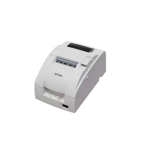 Ticket saliendo del autocutter de la Epson TM-U220IIB (141)