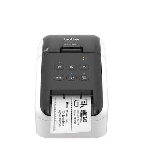Brother impresora etiquetas QL-810W inalámbrica para gestión de envíos y etiquetado logístico QL810WCZX1 projit.es