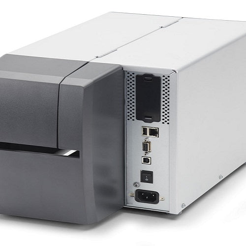 Conexiones USB, Ethernet y serie en la Zebra ZT231 con peeler – SKU ZT23143-T1E000FZ