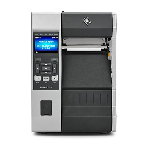 Zebra ZT610 equipo de impresión de detalle fino para códigos de barras utilizado en procesos de fabricación exigentes SKU ZT61046-T2E0100Z projit.es