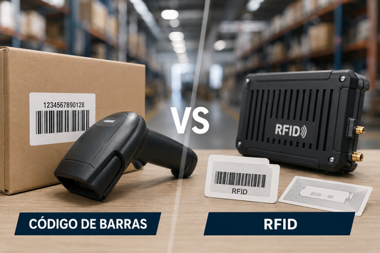 RFID vs código de barras: cuál elegir