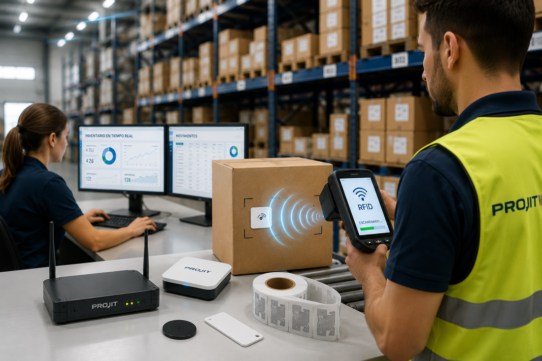 Controla tu inventario con tecnología RFID