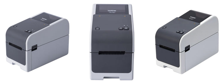Imagen de la familia Brother TD-2320D con sus equipos