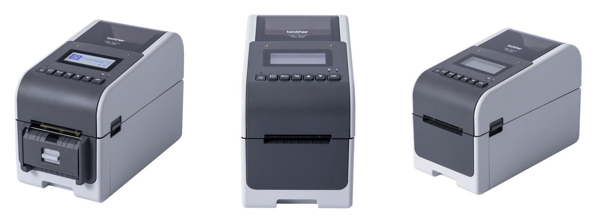 Imagen de la familia Brother TD-2350D con sus equipos