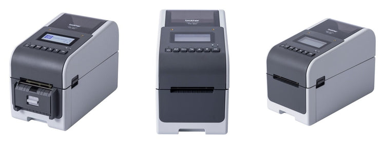 Imagen de la familia Brother TD-2350D con sus equipos