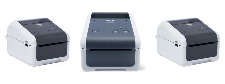 Imagen de la familia Brother TD-4410D con sus equipos