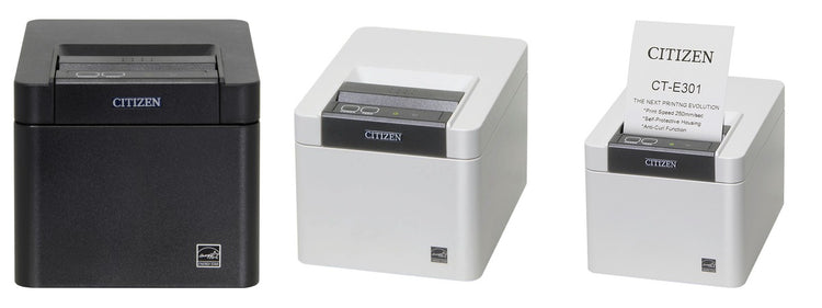 Imagen de la familia Citizen CT-E301 con sus equipos