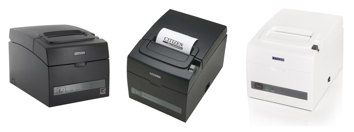 Imagen de la familia Citizen CT-S310-II con sus equipos