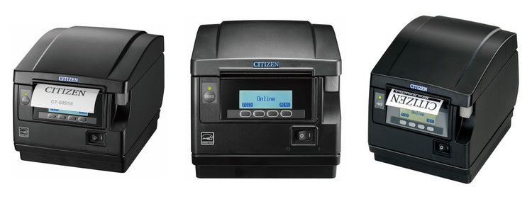 Imagen de la familia Citizen CT-S851III con sus equipos