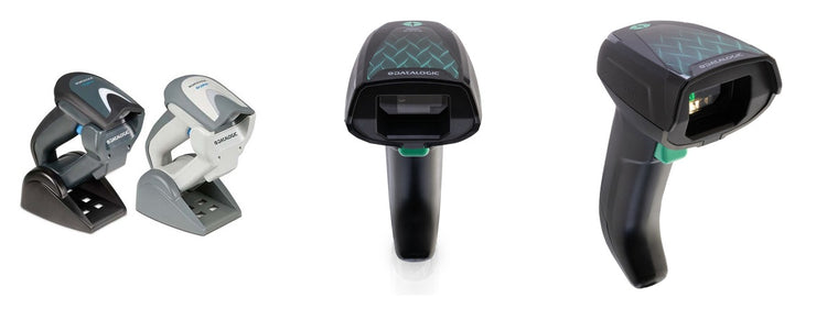 Imagen de la familia Datalogic Gryphon GBT4600 con sus equipos