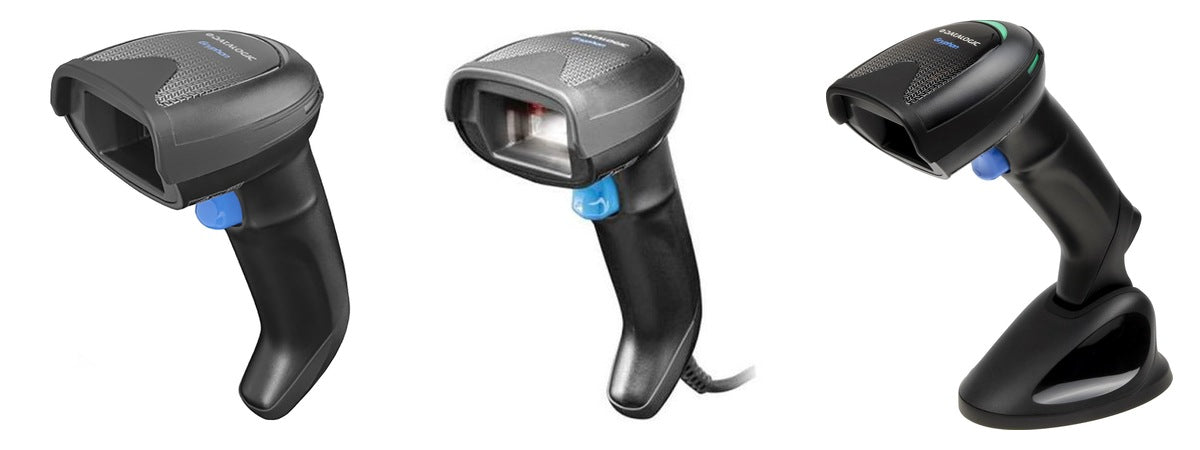 Imagen de la familia Datalogic Gryphon GD4590 con sus equipos