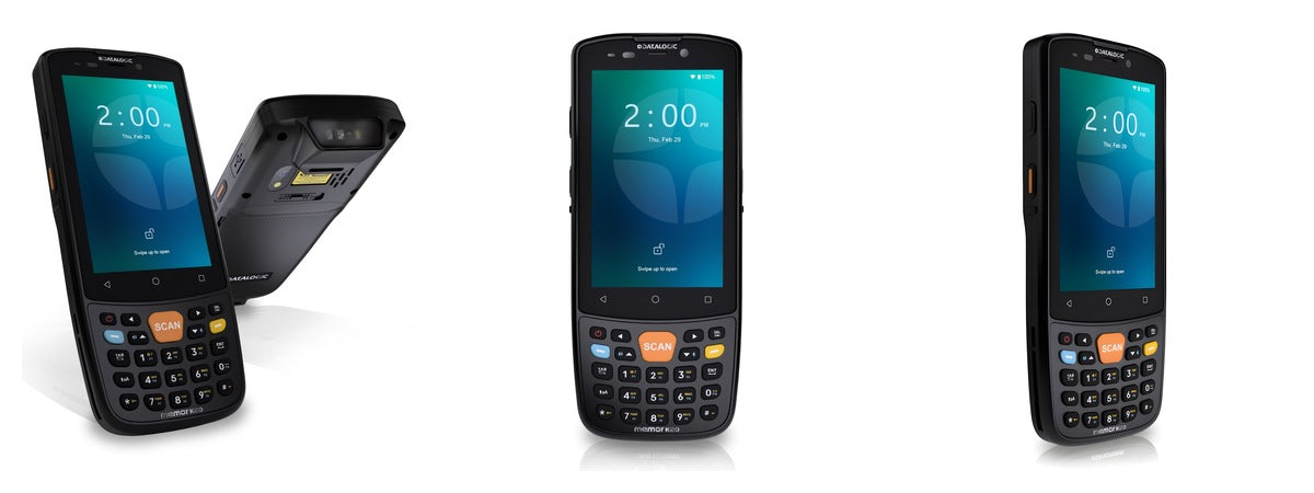 Imagen de la familia Datalogic Memor K20 con sus equipos