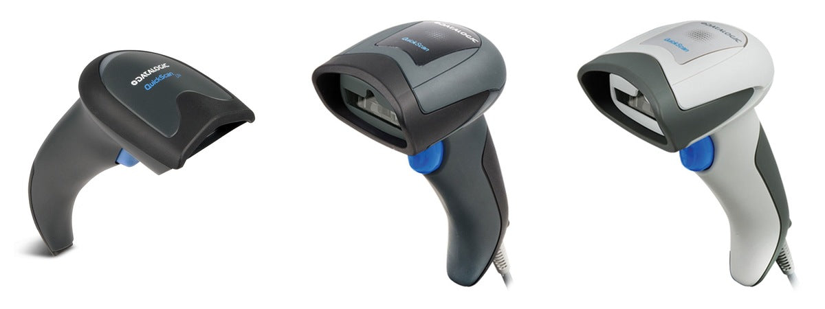 Imagen de la familia Datalogic QuickScan Lite con sus equipos