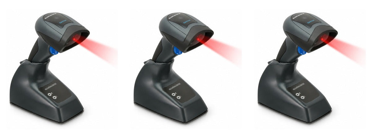 Imagen de la familia Datalogic QuickScan M con sus equipos
