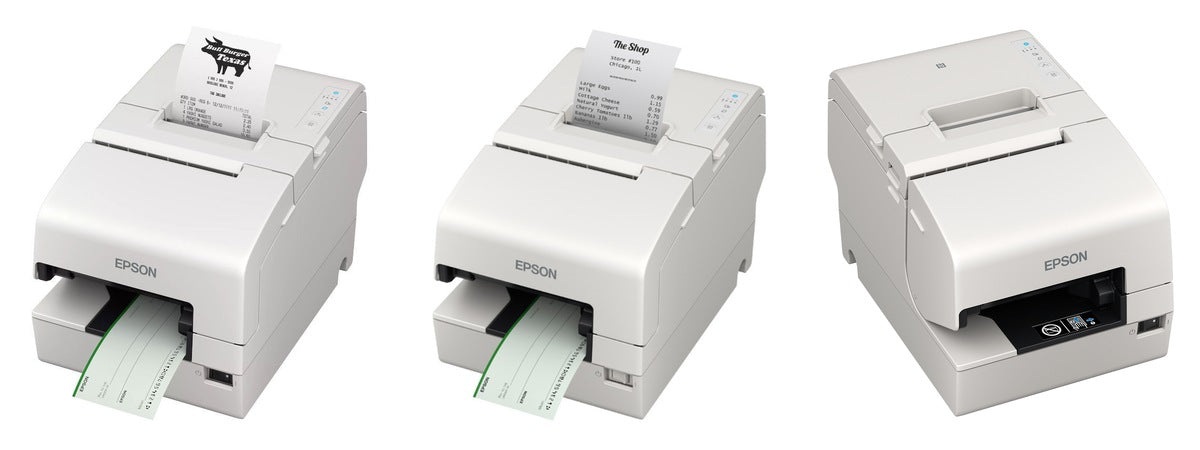 Imagen de la familia Epson H6000VI con sus equipos