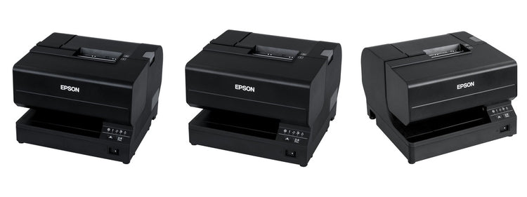 Imagen de la familia Epson TM-J7700 con sus equipos