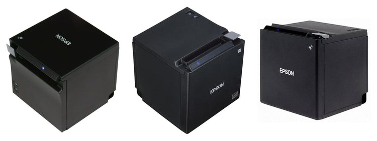 Imagen de la familia Epson TM-m30II con sus equipos