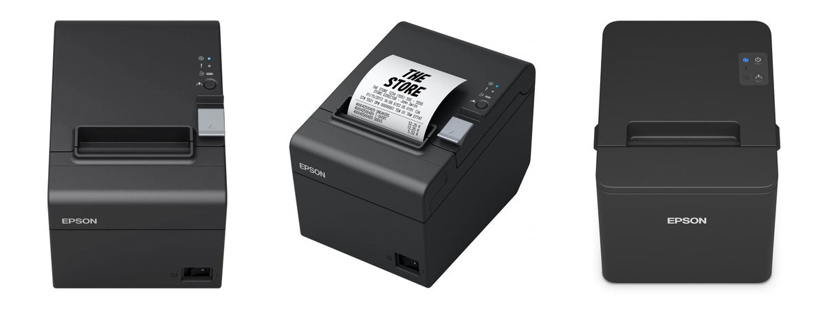 Imagen de la familia Epson TM-T20IV con sus equipos
