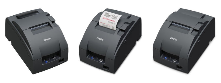 Imagen de la familia Epson TM-U220IIB con sus equipos