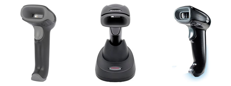 Imagen de la familia Honeywell Voyager 1472g con sus equipos