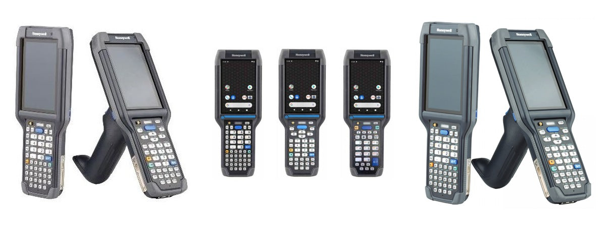 Imagen de la familia Honeywell CK65 con sus equipos
