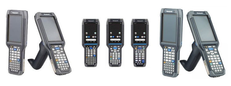 Imagen de la familia Honeywell CK65 con sus equipos
