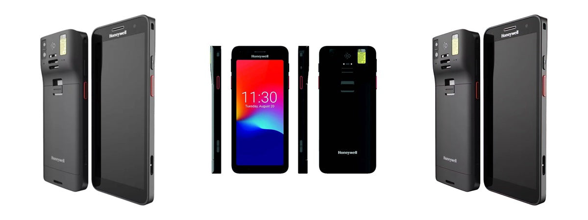 Imagen de la familia Honeywell CT37 con sus equipos